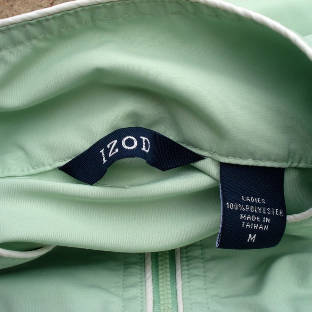 Izod Jacket with Zipper - Size Medium - Picture 3 of 3
